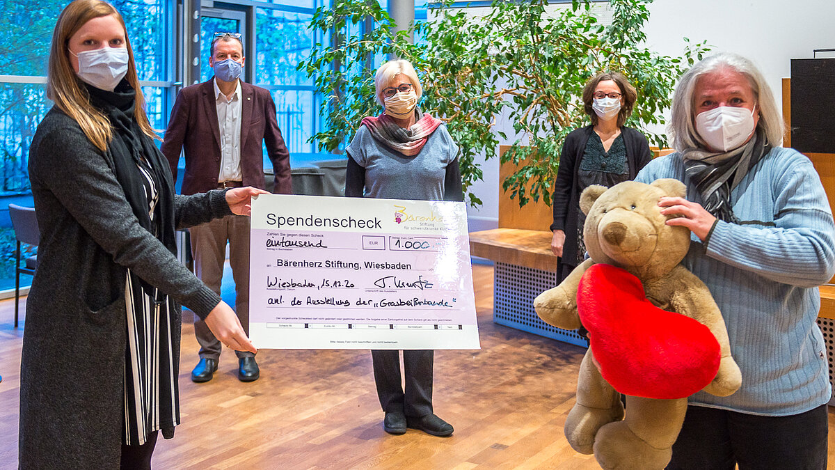 1000 Euro für Stiftung Bärenherz
