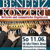 Benefizkonzert für die Bierstadter Orgel