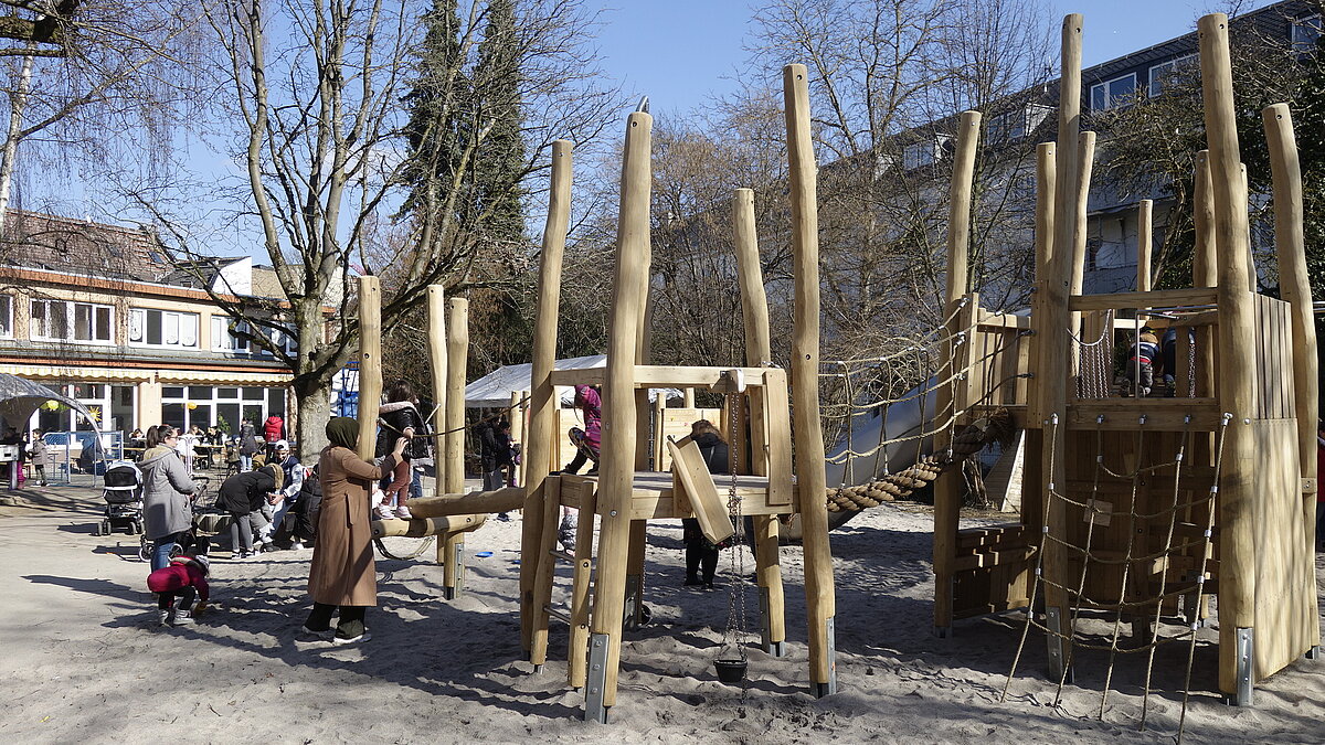 Ein Abenteuerspielplatz für Kita-Kinder
